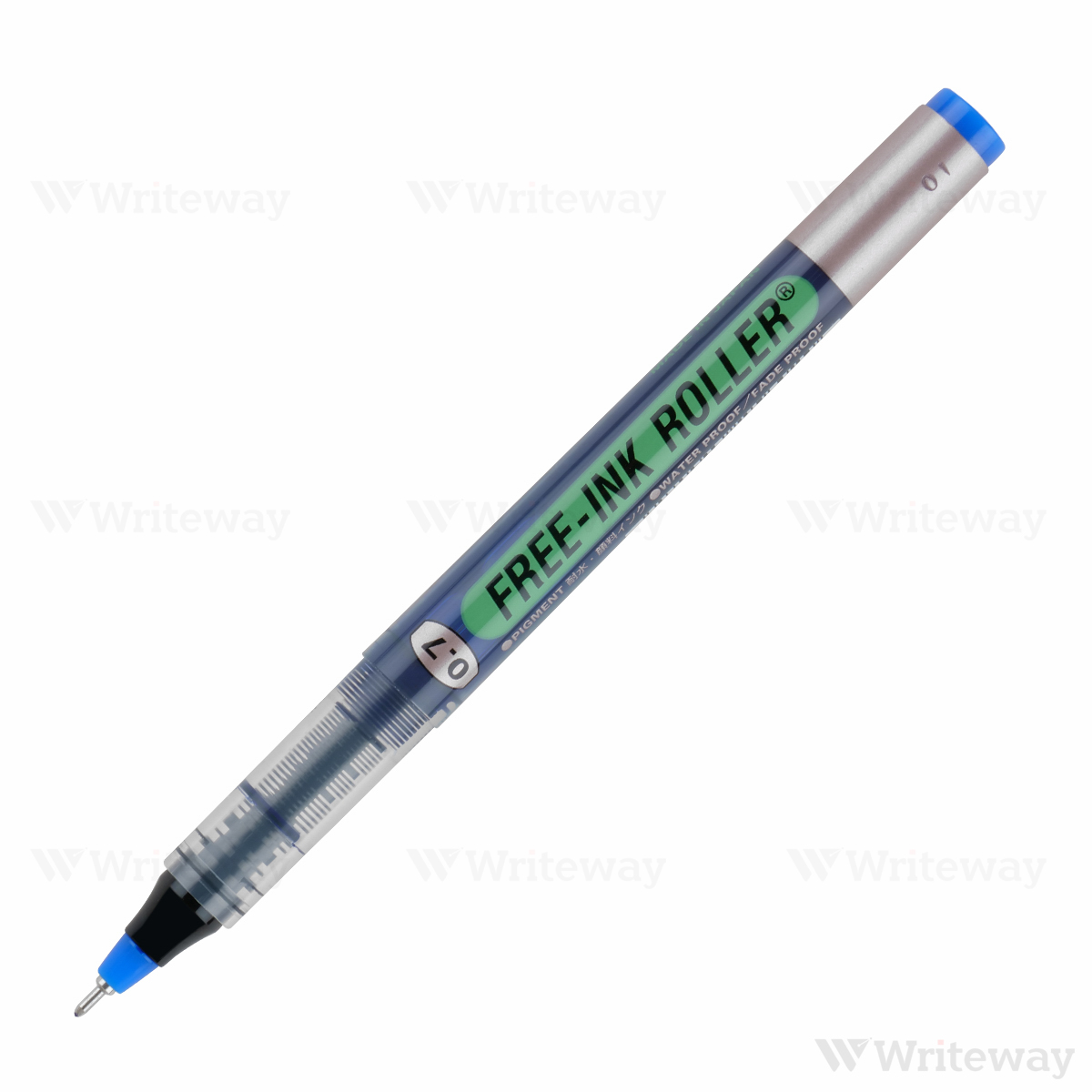 OHTO FREE INK NEEDLE 0.7mm BLUE  (PACK OF 12 PENS)